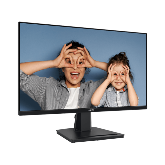MSI PRO MP251 24.5 Inch Full HD Office Monitor - 1920 x 1080 IPS Panel, 100 Hz, Eye-Friendly Screen, Built-in Speakers, Tilt-Adjustable - HDMI 1.4b, D-Sub (VGA) - Image 2