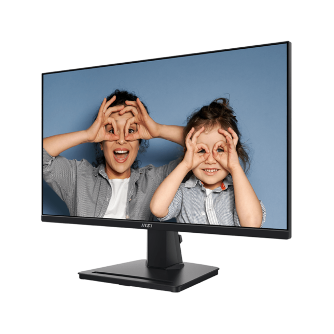 MSI PRO MP251 24.5 Inch Full HD Office Monitor - 1920 x 1080 IPS Panel, 100 Hz, Eye-Friendly Screen, Built-in Speakers, Tilt-Adjustable - HDMI 1.4b, D-Sub (VGA) - Image 3