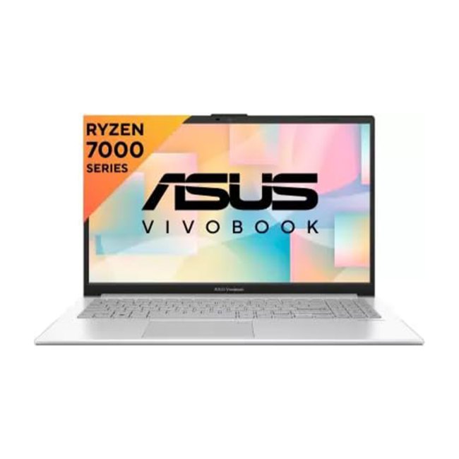 ASUS Vivobook Go 15 (2023), AMD Ryzen 3 7320U, 15.6-inch (39.62 cm) FHD, Thin & Light Laptop (8GB/512GB SSD/Windows 11/Office 2021/Alexa Built-in/Cool Silver/1.63 kg), E1504FA-NJ321WS