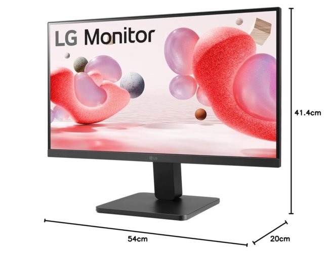 LG 22MR410 22" Full HD Monitor with AMD FreeSync™, 100Hz Refresh Rate, On Screen Control, Black Stabiliser, HDMI, Black - Image 2