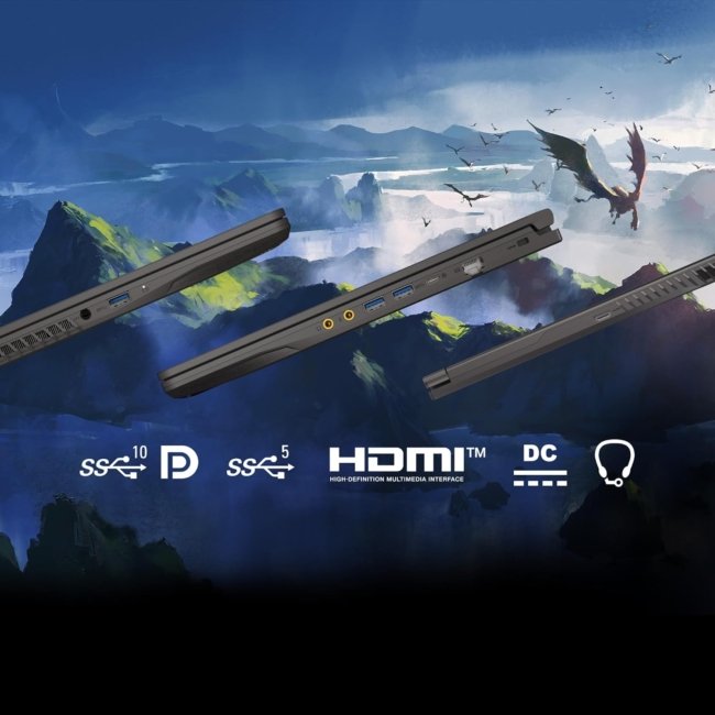 MSI Thin 15, Intel Core i5-13420H, 40CM FHD 144Hz Gaming Laptop(16GB/512GB NVMe SSD/Windows 11 Home/NVIDIA GeForce RTX 2050,GDDR6 4GB /Cosmos Gray/1.86Kg), B13UCX-1807IN - Image 10