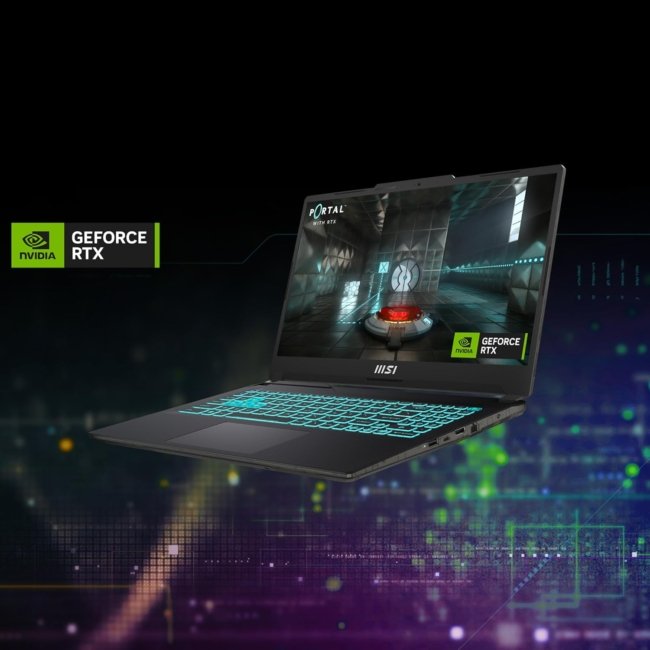 MSI Cyborg 15, Intel 12th Gen. i5-12450H, 40CM FHD 144Hz Gaming Laptop (8GBx2/512GB NVMe SSD/Windows 11 Home/Nvidia GeForce RTX 2050, GDDR6 4GB/Black/1.98Kg), A12UCX-264IN - Image 8