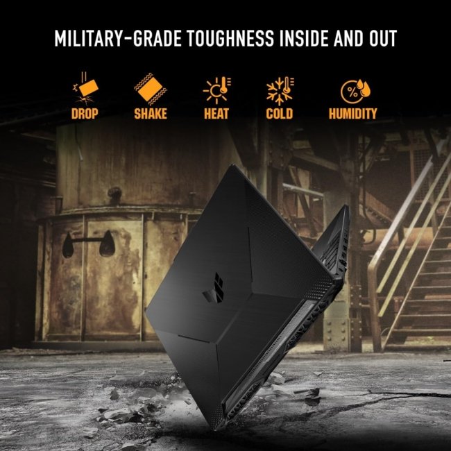 ASUS TUF Gaming F17 - Gaming Laptop, Intel Core i5-11260H 11th Gen, 17.3-inch (43.94 cm) FHD 144Hz, (8GB/512GB SSD/4GB NVIDIA RTX 2050/Win 11/ RGB Backlit/Black/2.60 kg),FX706HF-HX044WS - Image 9