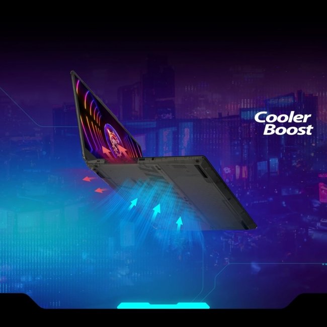 MSI Cyborg 15, Intel 12th Gen. i5-12450H, 40CM FHD 144Hz Gaming Laptop (8GBx2/512GB NVMe SSD/Windows 11 Home/Nvidia GeForce RTX 2050, GDDR6 4GB/Black/1.98Kg), A12UCX-264IN - Image 9