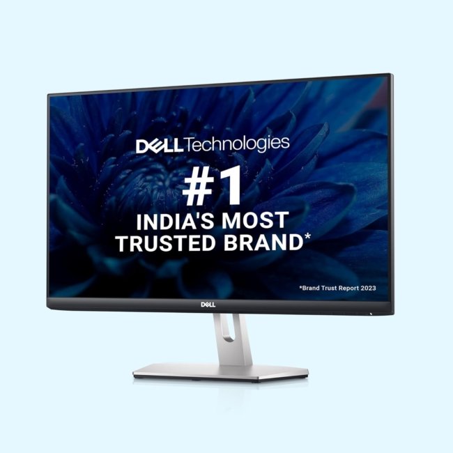 Dell S2421HNM 23.8" (60.5cm) FHD Monitor 1920x1080 Refresh Rate: 75Hz, IPS Panel, 3-Year Warranty, 99% sRGB, Low Blue Light Technology, Ultra-Thin Bezel, HDMI x2, Tilt Adjustment |Titan Grey - Image 2