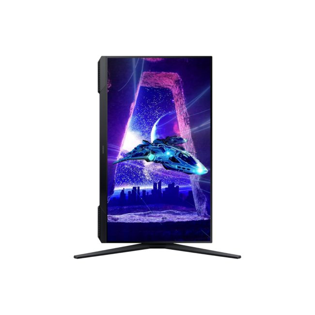 Samsung Odyssey G3 Gaming Monitor 60cm (24 inches), FHD 1920 X 1080, 180 Hz, 1ms(MPRT), AMD Freesync, DP, HDMI, Height, Tilt, Pivot Adjust Stand, Bezel-Less, Eye-Saver (LS24DG300EWXXL, Black) - Image 5