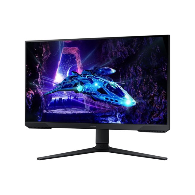 Samsung Odyssey G3 Gaming Monitor 60cm (24 inches), FHD 1920 X 1080, 180 Hz, 1ms(MPRT), AMD Freesync, DP, HDMI, Height, Tilt, Pivot Adjust Stand, Bezel-Less, Eye-Saver (LS24DG300EWXXL, Black) - Image 4