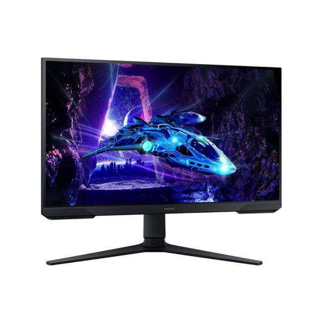 Samsung Odyssey G3 Gaming Monitor 60cm (24 inches), FHD 1920 X 1080, 180 Hz, 1ms(MPRT), AMD Freesync, DP, HDMI, Height, Tilt, Pivot Adjust Stand, Bezel-Less, Eye-Saver (LS24DG300EWXXL, Black) - Image 3