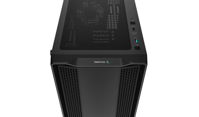 Deepcool CC360 ARGB Micro-ATX Gaming Case with 3 ARGB Pre- Installed Fans Mid Tower Cabinet  (Black) - Image 8