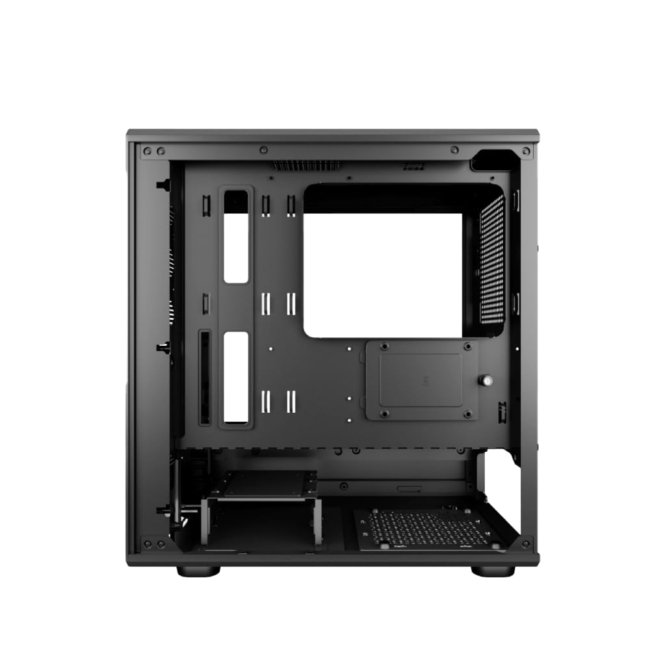 QuikFINGERS BlazeBolt F4 MicroATX PC Cabinet - M-ATX/Mini-ITX, Toughened Glass Panel, 4 Bundled 120mm Multi-Colour Fans, Dual-Chamber, Magnetic Dust Filters, High Airflow & Water Cooling Support - Image 5