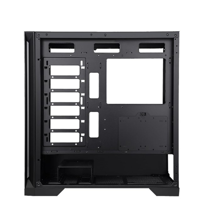 Ant Esports ICE-590TG Mid- Tower Computer Case/Gaming Cabinet - Black | Support E-ATX, ATX, Micro-ATX, ITX | Pre-Installed 3 Front Fans - Image 4