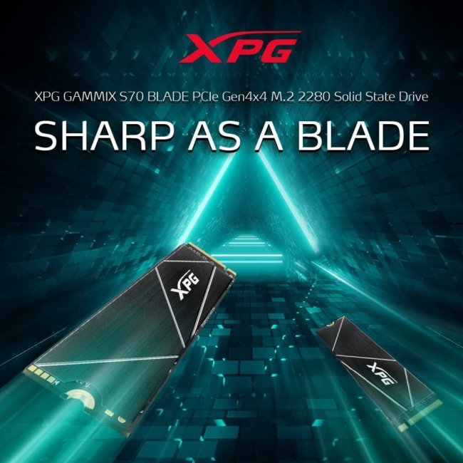 XPG GAMMIX S70 Blade M.2 NVME 1TB PCIe Gen4x4 2280 Internal Solid State Drive/SSD, Read/Write Speed Up to 7,400/6800 MB/s - AGAMMIXS70B-1T-CS Compatible with PC, Laptop and Play Station 5 - Image 13