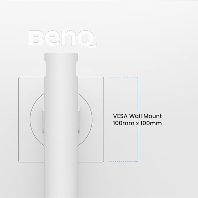 BenQ EW2790U 27” 4K UHD 3840x2160 Entertainment Monitor with 95% P3| AI Contrast| 5Wx2 treVolo Speakers| USB Type-C (65W PD)| 3xHDMI|USB Hub| Ergonomic Design|Display Pilot 2| Eye-Care (White) - Image 3
