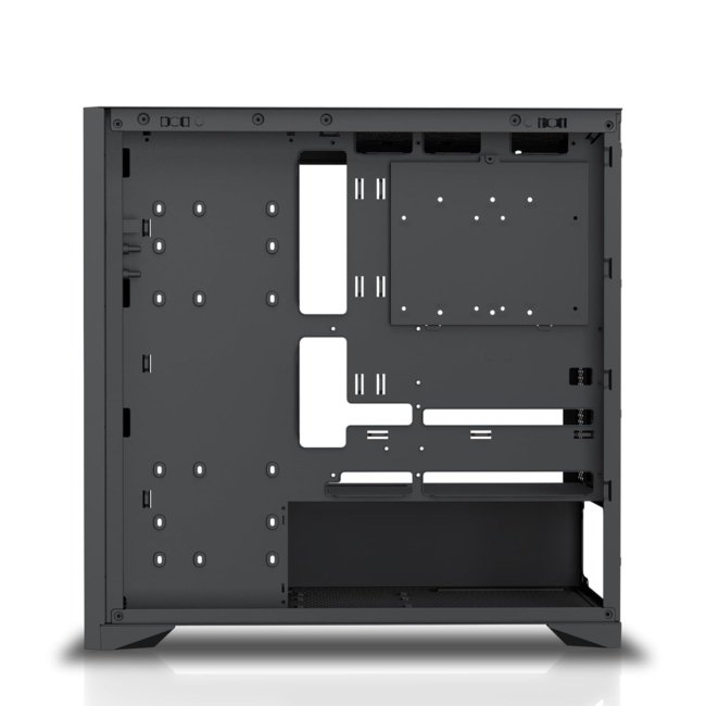Ant Esports Zen Wood C3 Mid-Tower Computer Case/Gaming Cabinet - Black | Support ATX, Micro-ATX, Mini-ITX - Image 7