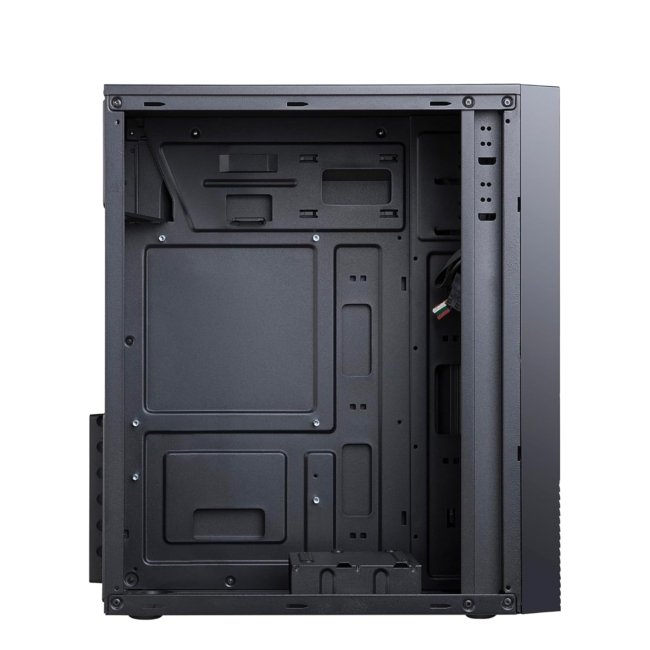 Ant Esports SI24 Value Series Mid-Tower Computer Case/Gaming Cabinet - Black | Support ATX, Micro- ATX, Mini-ITX | Pre-Installed 1 Rear Fan - Image 6