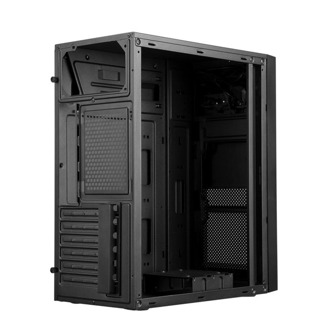 Ant Esports Si25 Value Series Mid-Tower Computer Case/Gaming Cabinet - Black | Support ATX, Micro- ATX, Mini-ITX | Pre-Installed 1 Rear Fan - Image 5