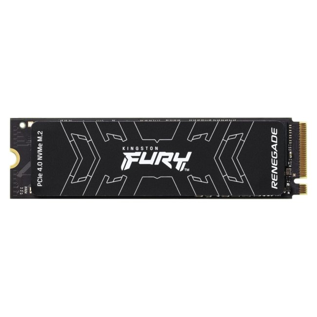 Kingston FURY Renegade 1TB PCIe Gen 4.0 NVMe M.2 Internal Gaming SSD | Up to 7300 MB/s | TLC NAND | SFYRS/1000G, Black