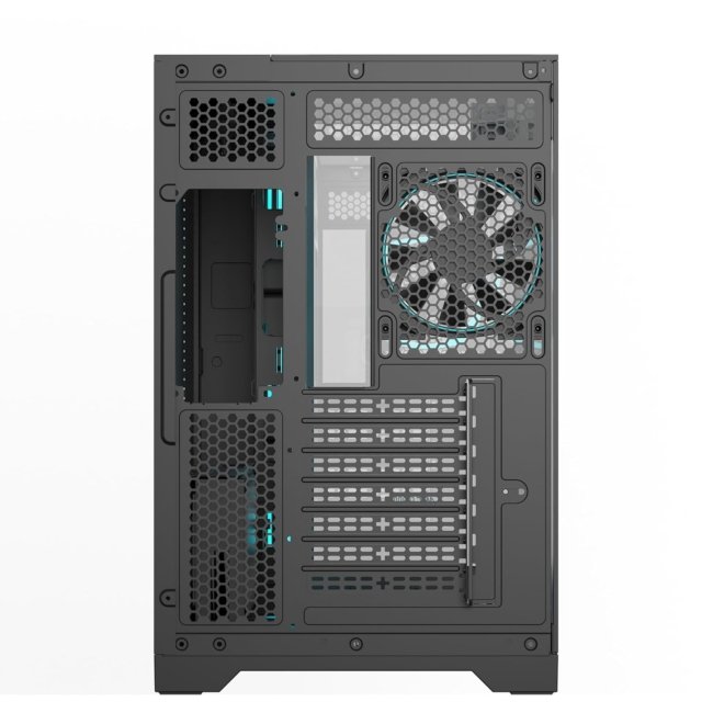 Ant Esports Crystal Mirror Mid-Tower ATX Computer Case/Gaming Cabinet - Black |3-Side Glass with Mirror| Support ATX, Micro-ATX, Mini-ITX | Pre-Installed 4 ARGB PWM Fans - Image 4