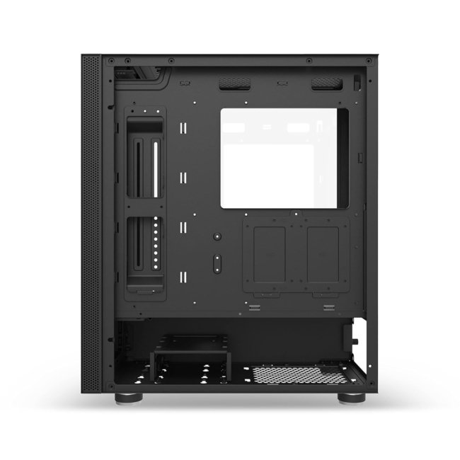 Ant Esports Graffiti Mid- Tower Computer Case/Gaming Cabinet - Black | Supports ATX, Micro-ATX, Mini-ITX | Pre-Installed 1 x 120mm Rear Fan - Image 5