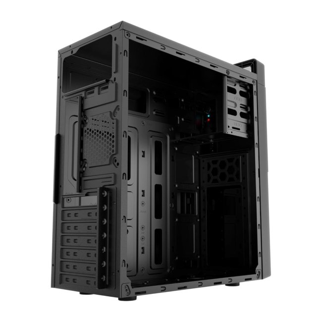 Ant Esports Si26 Value Series Mid-Tower Computer Case/Gaming Cabinet - Black | Support ATX, M-ATX, ITX | Pre-Installed Black Rear Fan - Image 6