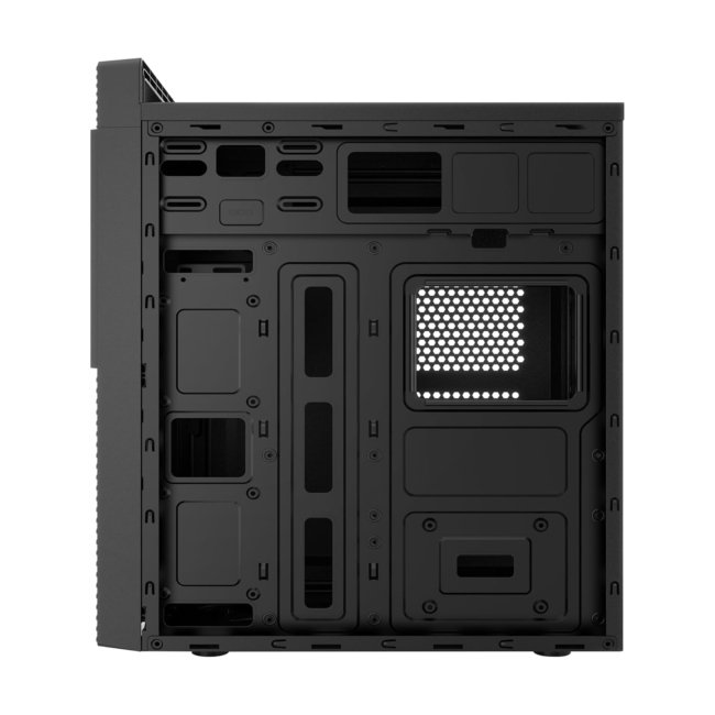 Ant Esports Si26 Value Series Mid-Tower Computer Case/Gaming Cabinet - Black | Support ATX, M-ATX, ITX | Pre-Installed Black Rear Fan - Image 7