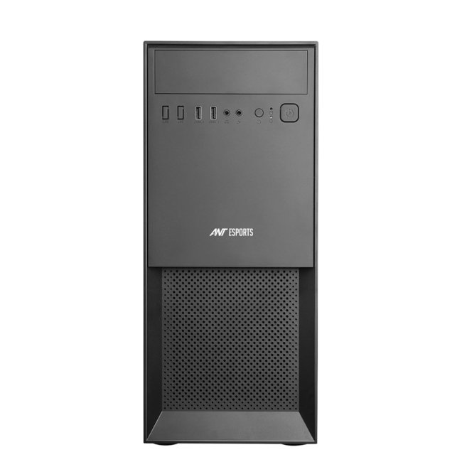 Ant Esports Si25 Value Series Mid-Tower Computer Case/Gaming Cabinet - Black | Support ATX, Micro- ATX, Mini-ITX | Pre-Installed 1 Rear Fan - Image 4