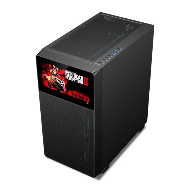 Ant Esports ICE Digital C3 ATX Computer Case/Gaming Cabinet - Black | Support ATX, Micro-ATX, Mini-ITX, Pre-Installed 2 Front Fans & 1 Rear ARGB Fans - Image 5