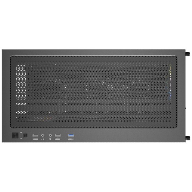Antec Plastic Cx300 RGB Elite Black with Panoramic 270 Degree View,Vertical Cooling,4X 120Mm Pre Installed RGB Fans,420Mm Gpu Support,ATX Mid Tower Gaming Cabinet - Image 6