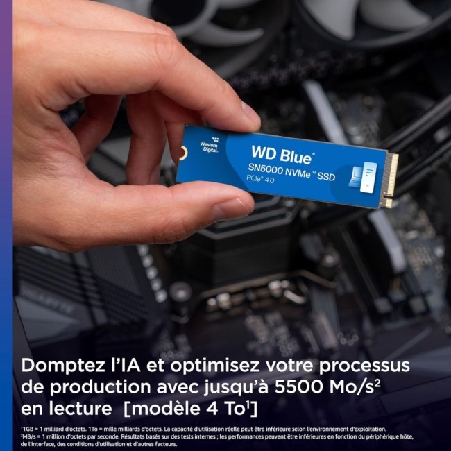 Western Digital 1TB Blue SN5000 Nvme SSD - Image 4