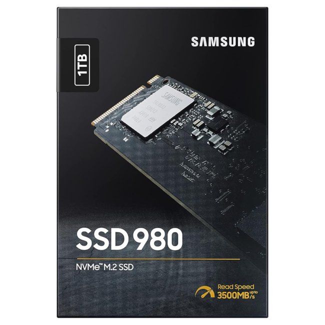 Samsung 980 SSD 1TB PCle 3.0x4, NVMe M.2 2280, Internal Solid State Drive, Storage for PC, Laptops, Gaming and More