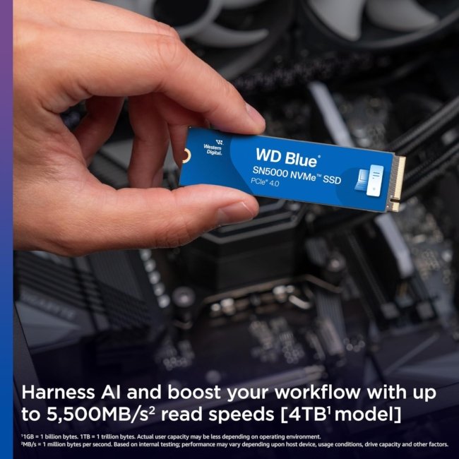 Western Digital 500GB Blue SN5000 Nvme SSD - Image 3