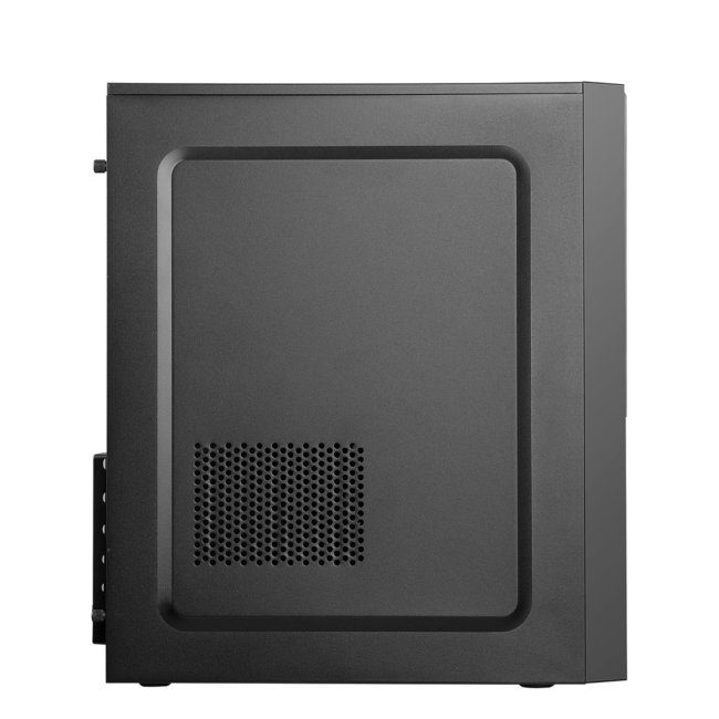 Ant Esports Si25 Value Series Mid-Tower Computer Case/Gaming Cabinet - Black | Support ATX, Micro- ATX, Mini-ITX | Pre-Installed 1 Rear Fan - Image 6
