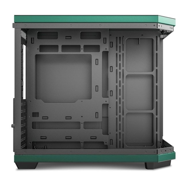 Ant Esports Crystal X11 Mid-Tower High End Computer Case/Gaming Cabinet - Green Black | Support ATX, Micro-ATX, Mini-ITX | Pre-Installed 4 x 120 mm ARGB Fan - Image 8