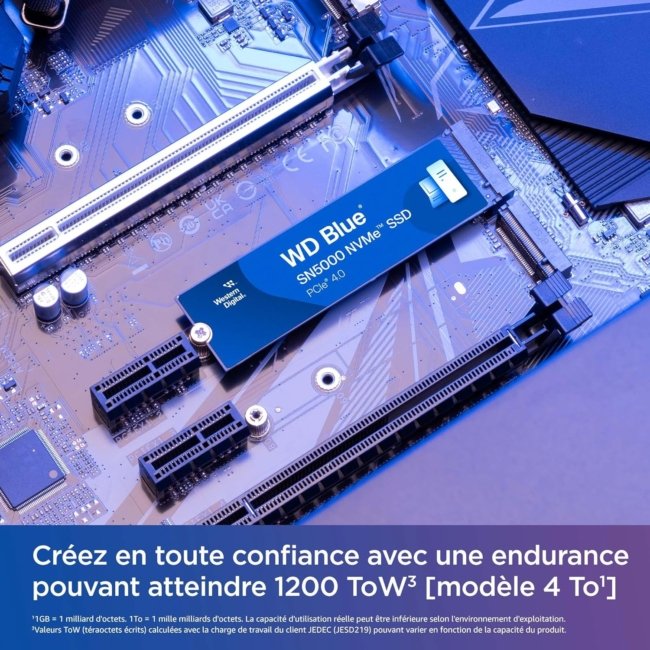 Western Digital 1TB Blue SN5000 Nvme SSD - Image 3