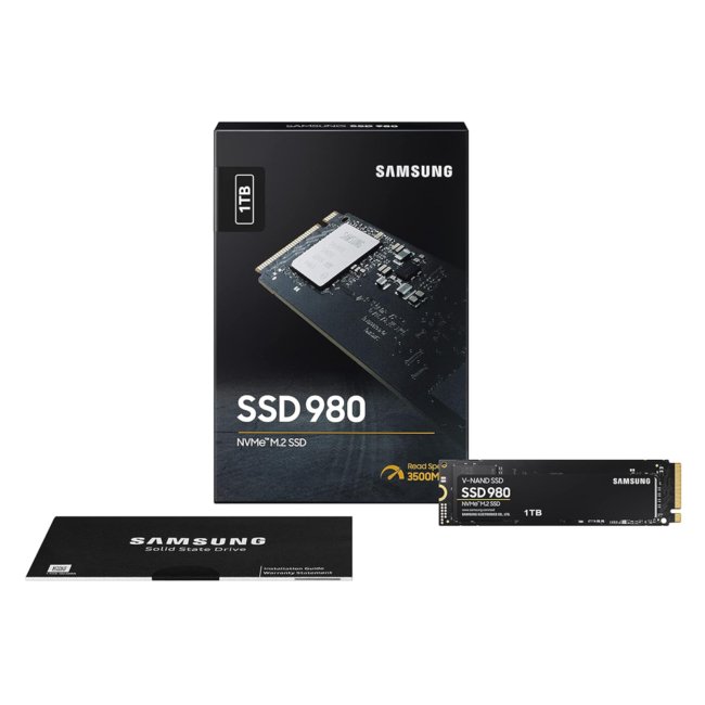 Samsung 980 SSD 1TB PCle 3.0x4, NVMe M.2 2280, Internal Solid State Drive, Storage for PC, Laptops, Gaming and More - Image 2