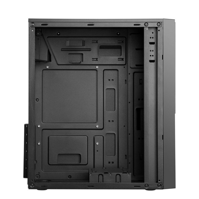 Ant Esports Si25 Value Series Mid-Tower Computer Case/Gaming Cabinet - Black | Support ATX, Micro- ATX, Mini-ITX | Pre-Installed 1 Rear Fan - Image 7