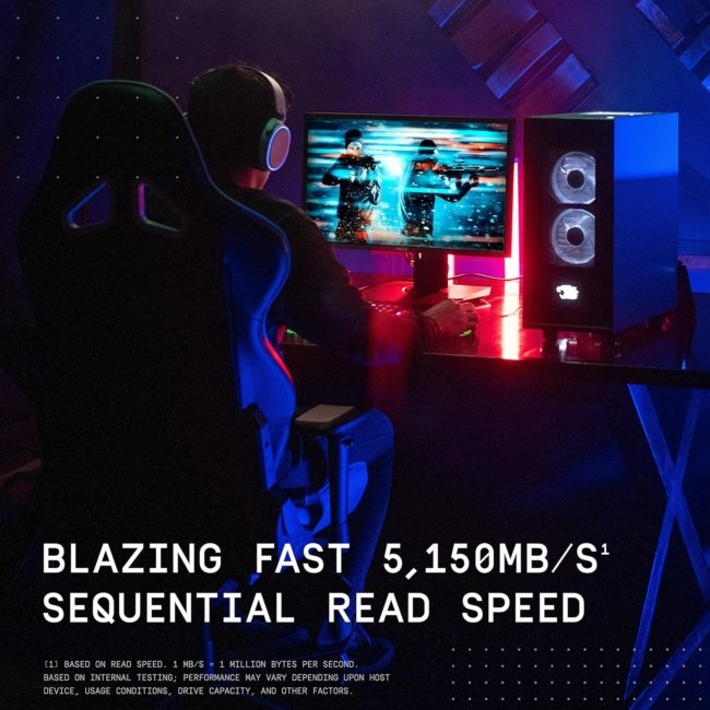 Western Digital WD Black SN770 NVMe 1TB, Upto 5150MB/s, 5Y Warranty, PCIe Gen 4 NVMe M.2 (2280), Gaming Storage, Internal Solid State Drive (SSD) (WDS100T3X0E) - Image 6