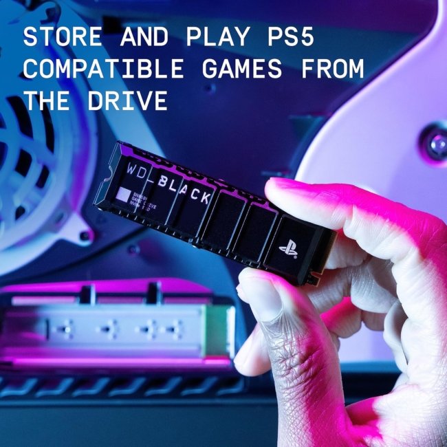 WD_Black SN850P NVMe SSD for PS5 1TB, PCIe Gen 4, Upto 7300MB/s Read, Certified by Sony - Image 7