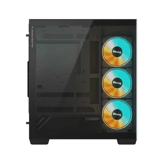 Gigabyte C500 Panoramic Stealth Black ARGB ATX Mid Tower Cabinet - Image 6