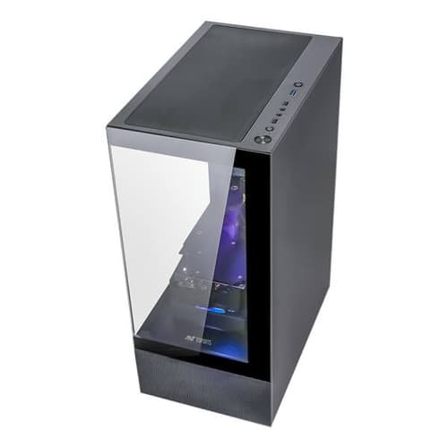 Ant Esports Crystal X2 ARGB (ATX) Mid Tower Cabinet (Black) - Image 4